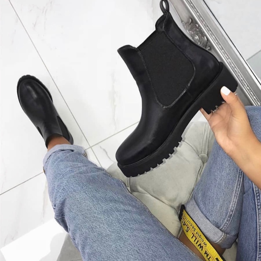 Black Ankle Boots